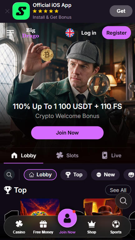 BigDrago Casino Mobile App